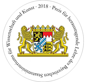 Auszeichnung Preis für herausragennde Lehre 2018